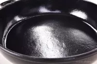 3,5 L velká litinová WOK pánev