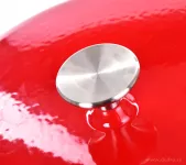 4,5L litinový kulatý hrnec se samopodlévací poklicí, IRON MASSIVE