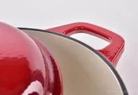 4,5L litinový kulatý hrnec se samopodlévací poklicí, IRON MASSIVE