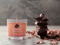 55 ml votivní sójová eko-svíce, čokoláda a pralinky, CHOCOLAT & PRALINES, PARFUMIA®