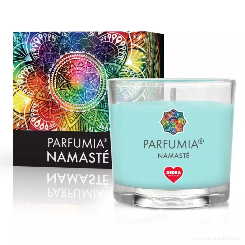 55 ml votivní sójová eko-svíce, NAMASTÉ, PARFUMIA®