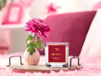 55 ml votivní sójová eko-svíce, RED VELVET, PARFUMIA®