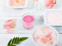 55 ml votivní sójová eko-svíce, šťavnatá vůně grepu RED GRAPEFRUIT, PARFUMIA®