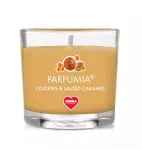 55 ml votivní sójová eko-svíce, sušenky a slaný karamel COOKIES & SALTED CARAMEL, PARFUMIA®