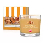 55 ml votivní sójová eko-svíce, sušenky a slaný karamel COOKIES & SALTED CARAMEL, PARFUMIA®