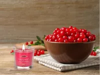 55 ml votivní sójová eko-svíce, WILD CRANBERRY, PARFUMIA®