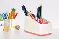 9,5 cm kancelářský organizér se čtyřmi přihrádkami