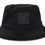 FC bavlněný KLOBOUK černý, s plastickým monogramem