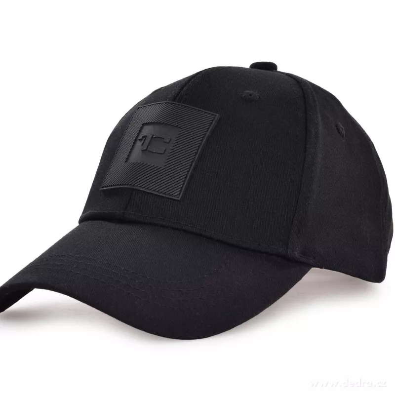 FC bavlněná KŠILTOVKA černá, s plastickým monogramem