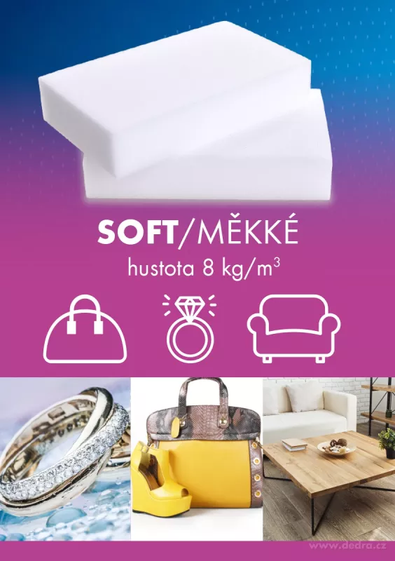 Sada 2 ks měkkých nano houbiček NANOX®
