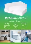 Sada 2 ks středně tvrdých nano houbiček NANOX®