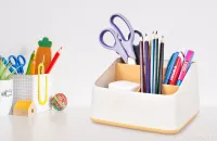 17 cm kancelářský organizér se čtyřmi přihrádkami