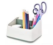 17 cm kancelářský organizér se čtyřmi přihrádkami