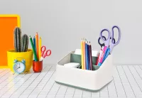 17 cm kancelářský organizér se čtyřmi přihrádkami