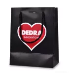 Dárková taška DEDRA s bílou stuhou