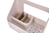 Stojan na mycí prostředky a pomůcky do kuchyně