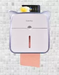 WC skříňka na toaletní papír s šuplíkem na hygienické potřeby
