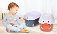 10 l pojízdný dětský box s víkem