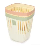 12 l perforovaný odpadkový koš CACTUS
