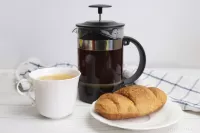 1 L FRENCH PRESS konvice na kávu a čaj z borosilikátového skla