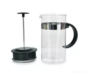 1 L FRENCH PRESS konvice na kávu a čaj z borosilikátového skla
