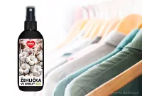 ECO žehlička ve spreji® WHITE COTTON na vyrovnání skladů a záhybů na oblečení