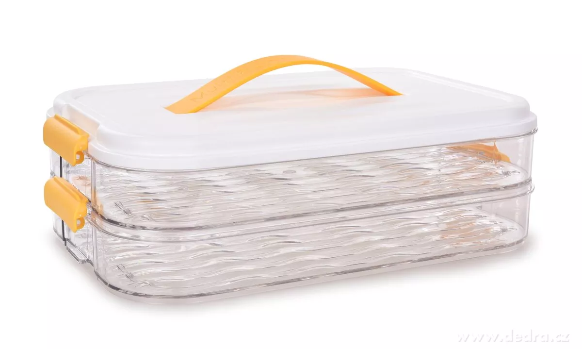 10 cm BUCHTONOŠ CVAK&CVAK dvoupatrový box na potraviny
