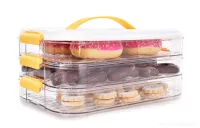 14 cm BUCHTONOŠ CVAK&CVAK třípatrový box na potraviny