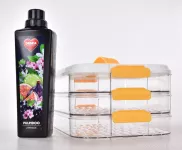 14 cm BUCHTONOŠ CVAK&CVAK třípatrový box na potraviny