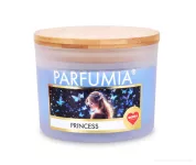 400 ml sójová vonná eko-svíce, 2 knoty, PRINCESS, PARFUMIA®