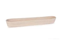 44 cm DŘEVĚNÁ OŠATKA na bagetu, s látkovým potahem