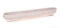 44 cm DŘEVĚNÁ OŠATKA na bagetu, s látkovým potahem