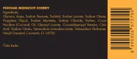 Kosmetické mýdlo s kokosovým olejem a vysokým obsahem glycerinu, MIDNIGHT CHERRY