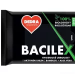 10 ks vlhčené hygienické ubrousky BACILEX® s aktivním bambusovým uhlím a Aloe Vera
