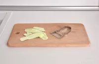 11,5 cm kuchyňská škrabka s hladkou čepelí na zeleninu