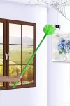 PAVUČINÁTOR/VYMEŤKOUT stropní teleskopický vymetač pavučin, zelený
