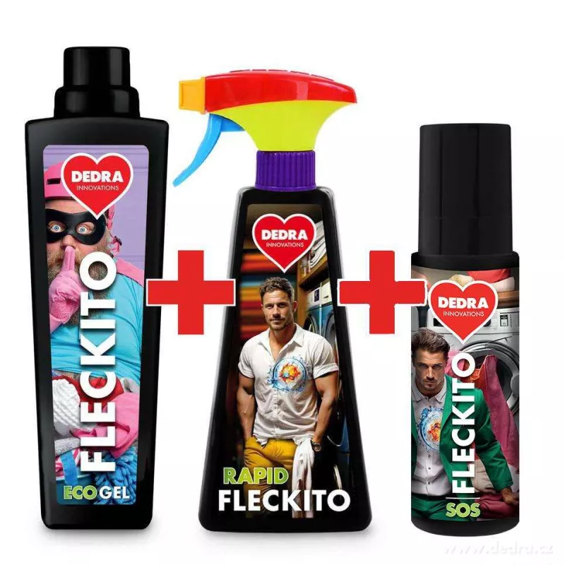 Sada FLECKITO 2+1 zdarma