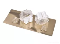 Univerzální dvojitý držák na metalické samolepící folii