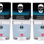 VOTIVNÍ SADA 3ks sójových vonných eko-svíček PARFUMIA®, PLATINUM