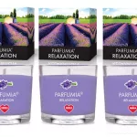 VOTIVNÍ SADA 3ks sójových vonných eko-svíček PARFUMIA®, RELAXATION