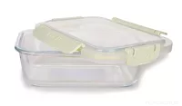 1000 ml skleněná dóza na potraviny FRESH GLASS CVAK&CVAK