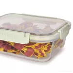 1300 ml skleněná dóza na potraviny FRESH GLASS CVAK&CVAK
