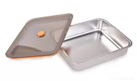 1600 ml nerezová dóza na potraviny GOURMET BOX