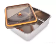 2300 ml nerezová dóza na potraviny GOURMET BOX