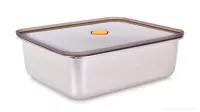 2300 ml nerezová dóza na potraviny GOURMET BOX