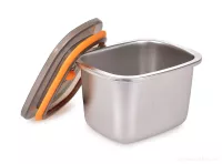 450 ml nerezová dóza na potraviny GOURMET BOX