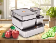 450 ml nerezová dóza na potraviny GOURMET BOX