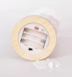 27 cm barevné koule s LED osvětlením ve skleněném šturcu