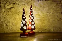 30,5 cm LED svítící stromeček