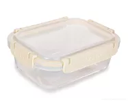 600 ml skleněná dóza na potraviny FRESH GLASS CVAK&CVAK